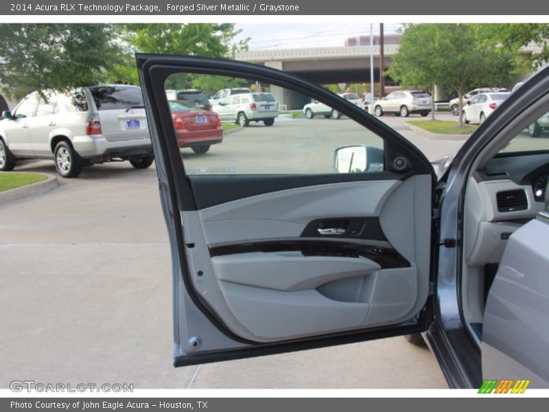 Forged Silver Metallic / Graystone 2014 Acura RLX Technology Package