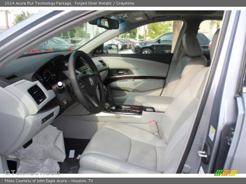 Forged Silver Metallic / Graystone 2014 Acura RLX Technology Package