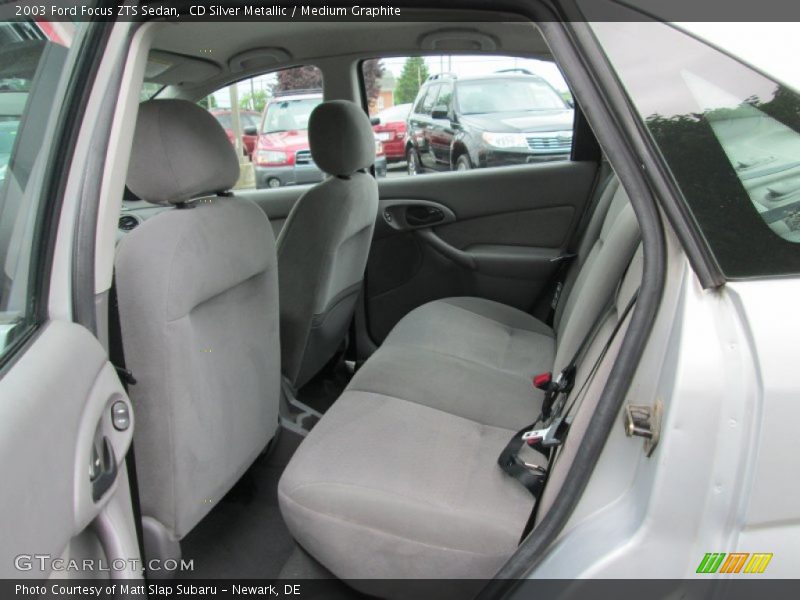 CD Silver Metallic / Medium Graphite 2003 Ford Focus ZTS Sedan