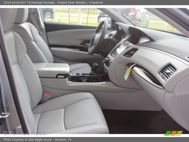 Forged Silver Metallic / Graystone 2014 Acura RLX Technology Package