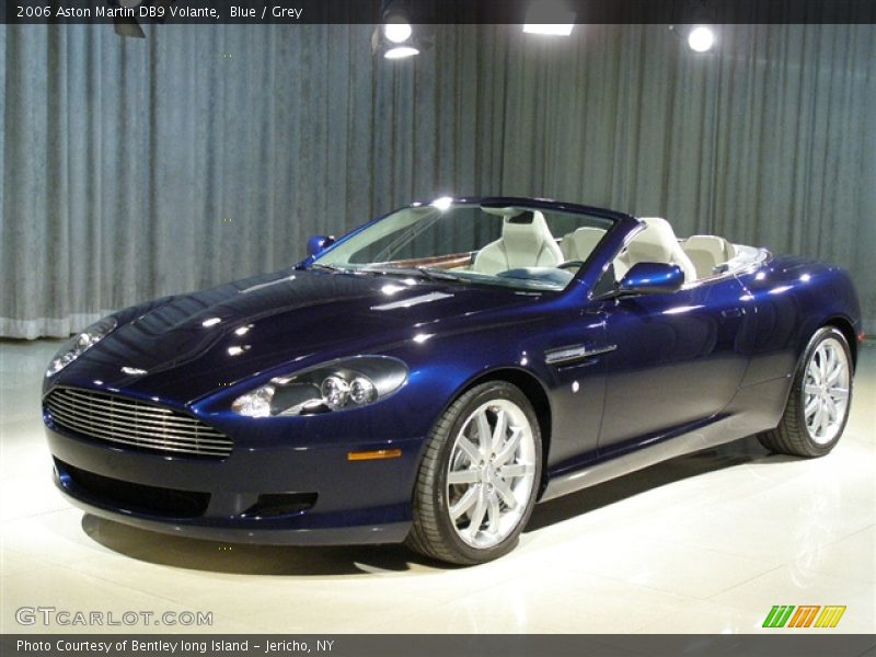 Blue / Grey 2006 Aston Martin DB9 Volante