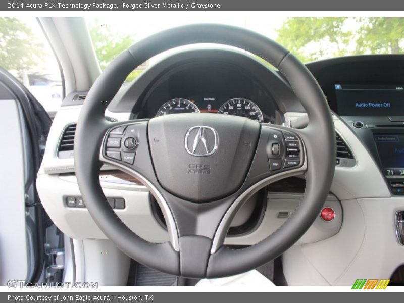 Forged Silver Metallic / Graystone 2014 Acura RLX Technology Package