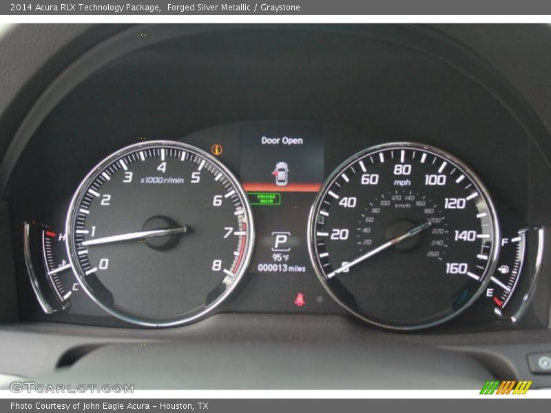 Forged Silver Metallic / Graystone 2014 Acura RLX Technology Package