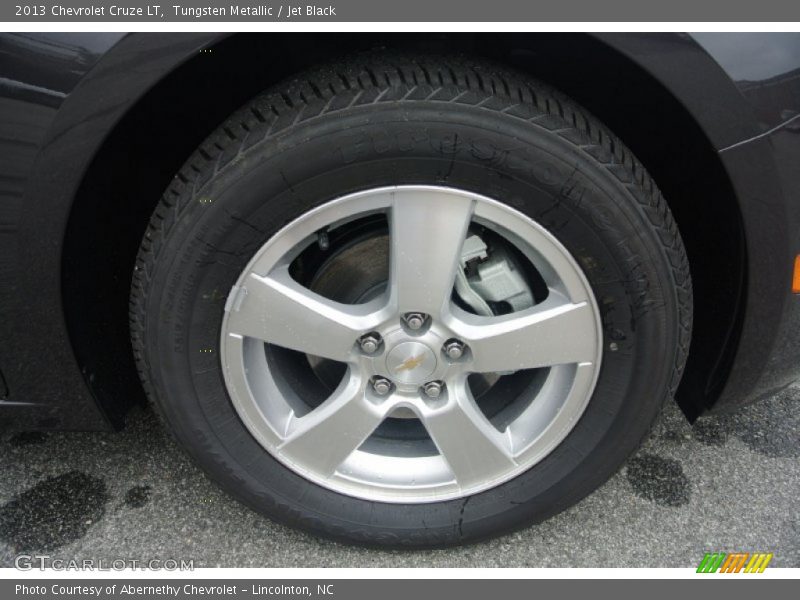 Tungsten Metallic / Jet Black 2013 Chevrolet Cruze LT