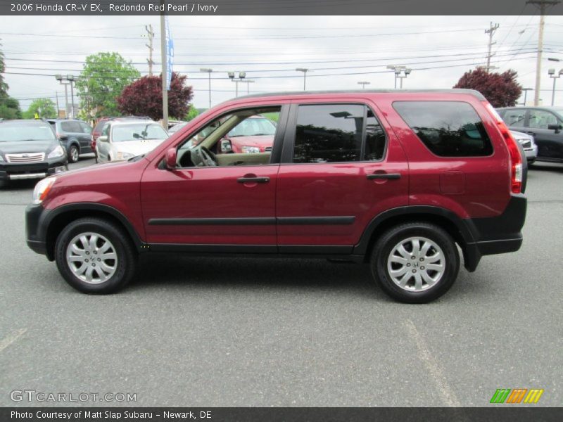 Redondo Red Pearl / Ivory 2006 Honda CR-V EX