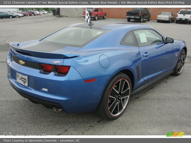Kinetic Blue Metallic / Hot Wheels Special Edition Black/Red Stitching 2013 Chevrolet Camaro LT Hot Wheels Special Edition Coupe