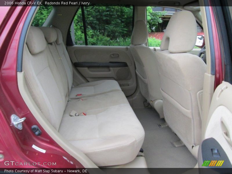 Rear Seat of 2006 CR-V EX