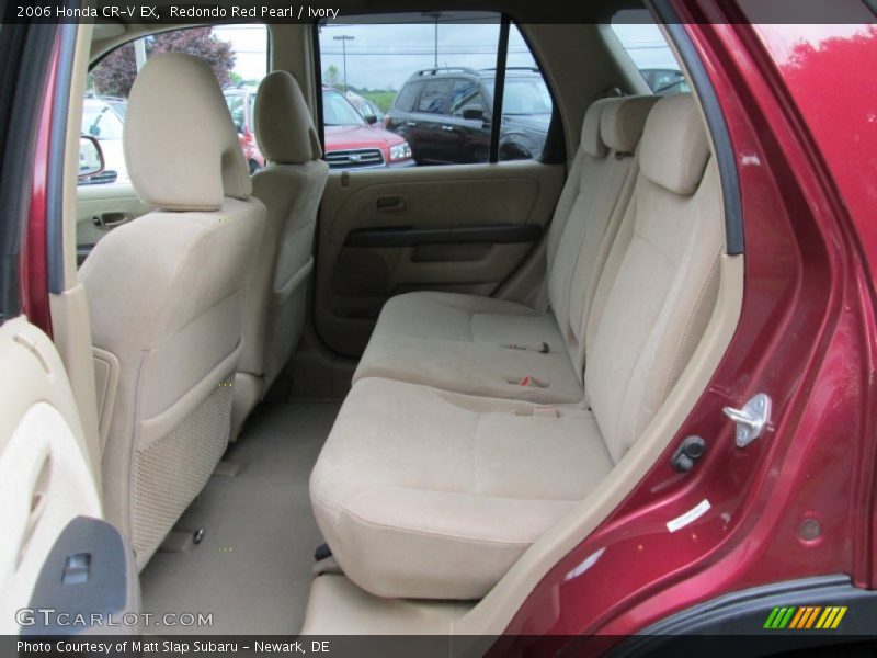 Rear Seat of 2006 CR-V EX