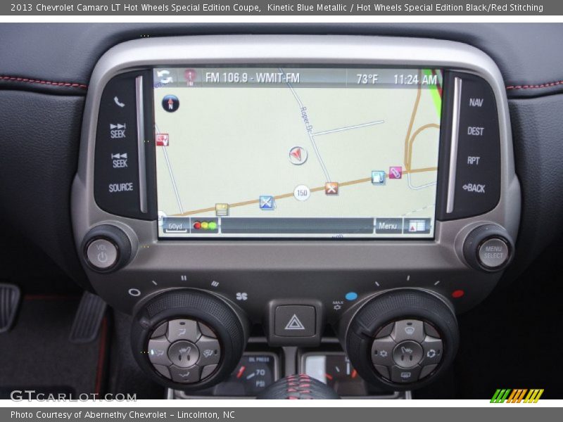 Navigation of 2013 Camaro LT Hot Wheels Special Edition Coupe