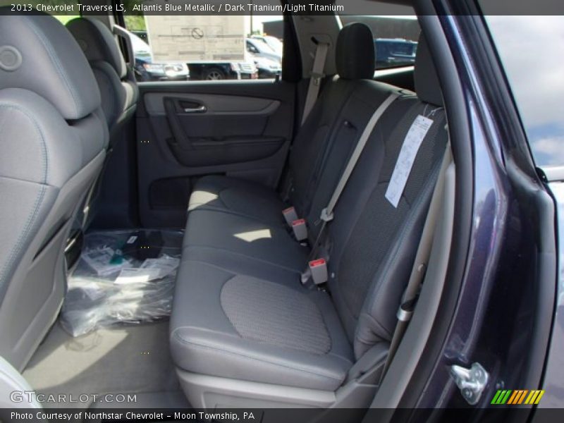Atlantis Blue Metallic / Dark Titanium/Light Titanium 2013 Chevrolet Traverse LS