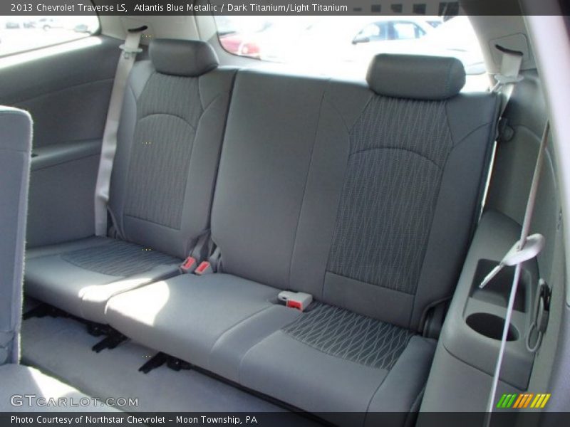 Atlantis Blue Metallic / Dark Titanium/Light Titanium 2013 Chevrolet Traverse LS