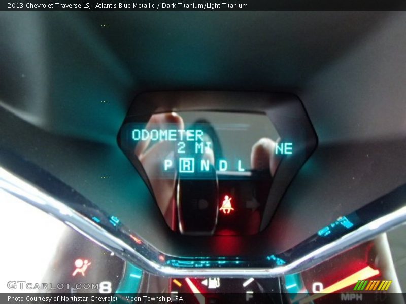 Atlantis Blue Metallic / Dark Titanium/Light Titanium 2013 Chevrolet Traverse LS