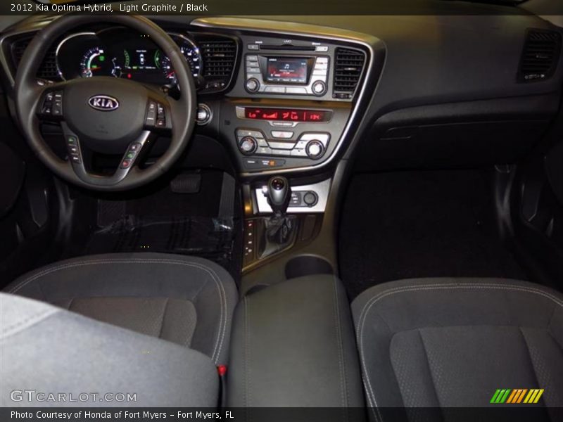 Light Graphite / Black 2012 Kia Optima Hybrid