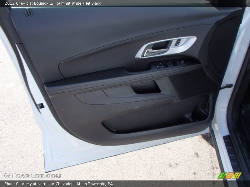 Summit White / Jet Black 2013 Chevrolet Equinox LS