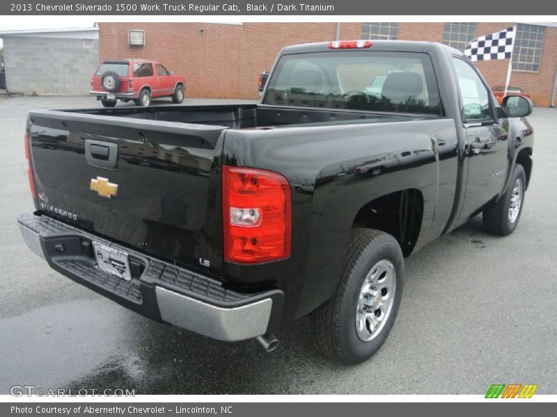 Black / Dark Titanium 2013 Chevrolet Silverado 1500 Work Truck Regular Cab