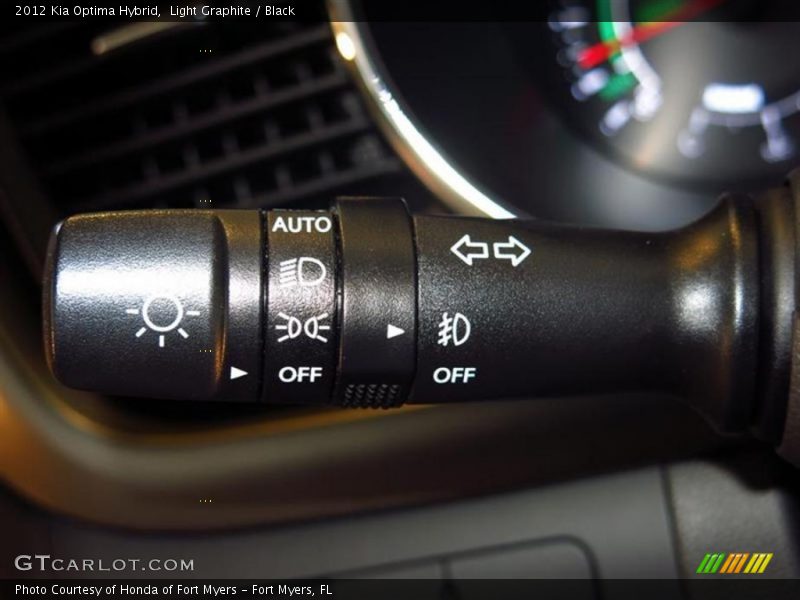 Controls of 2012 Optima Hybrid