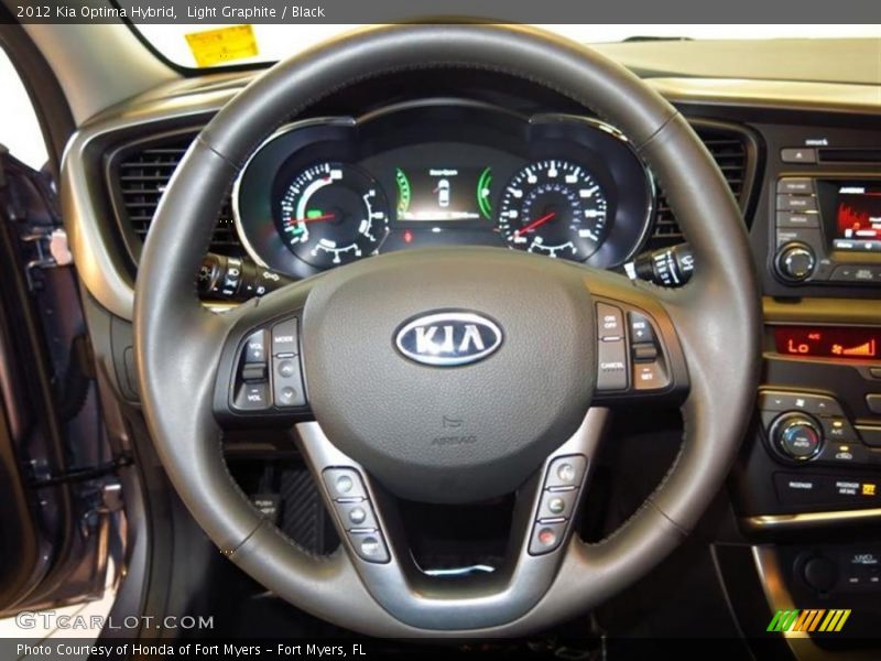  2012 Optima Hybrid Steering Wheel
