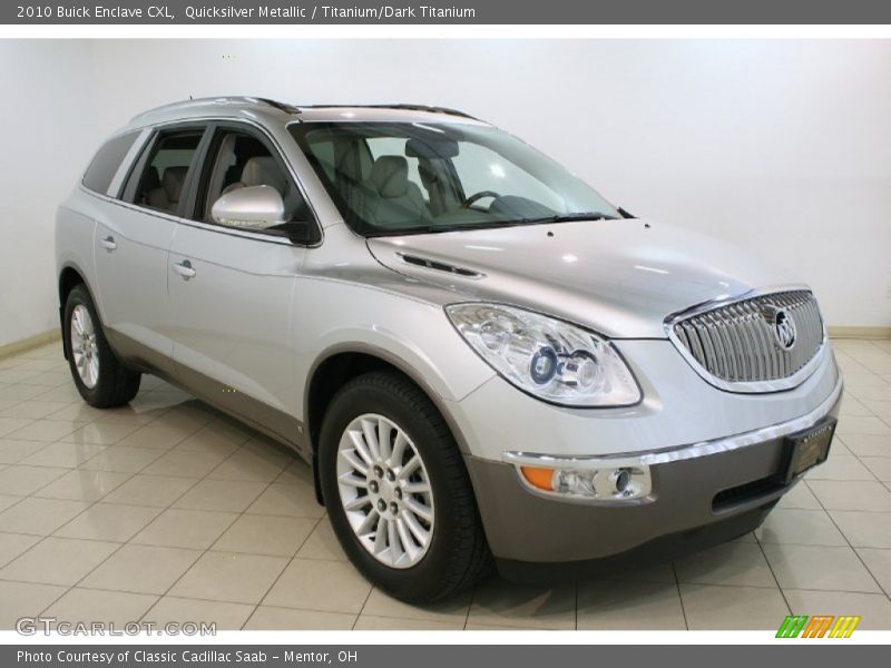 Quicksilver Metallic / Titanium/Dark Titanium 2010 Buick Enclave CXL