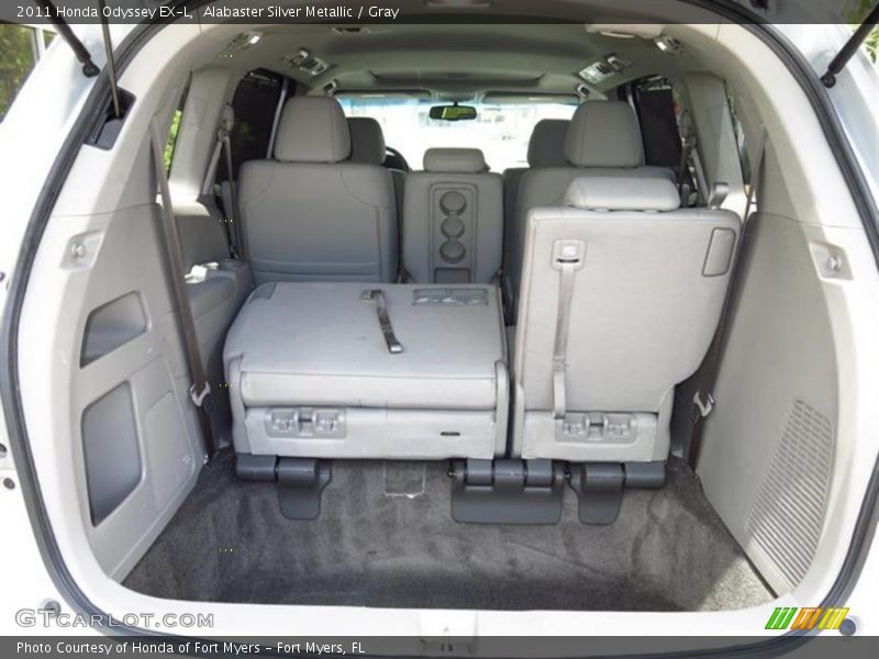 Alabaster Silver Metallic / Gray 2011 Honda Odyssey EX-L