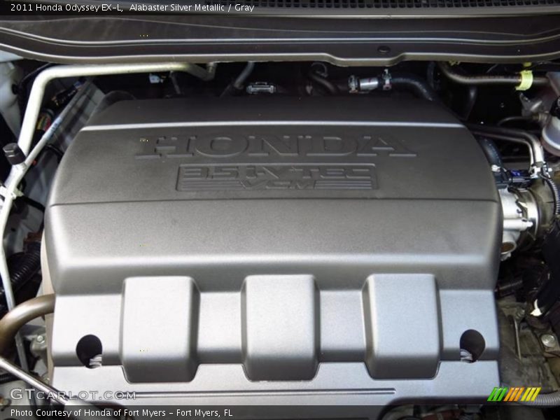 Alabaster Silver Metallic / Gray 2011 Honda Odyssey EX-L