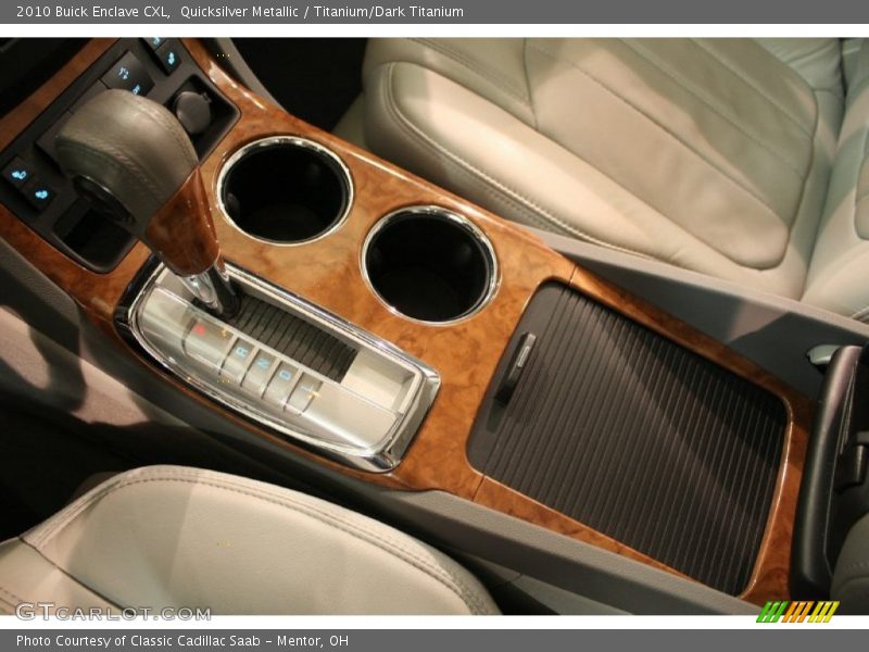 Quicksilver Metallic / Titanium/Dark Titanium 2010 Buick Enclave CXL