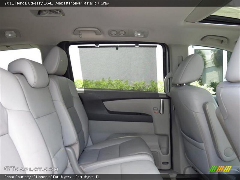 Alabaster Silver Metallic / Gray 2011 Honda Odyssey EX-L