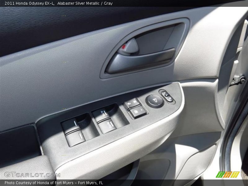 Alabaster Silver Metallic / Gray 2011 Honda Odyssey EX-L