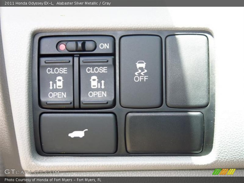 Alabaster Silver Metallic / Gray 2011 Honda Odyssey EX-L