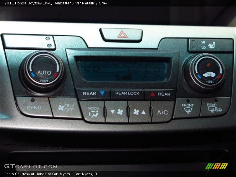 Alabaster Silver Metallic / Gray 2011 Honda Odyssey EX-L