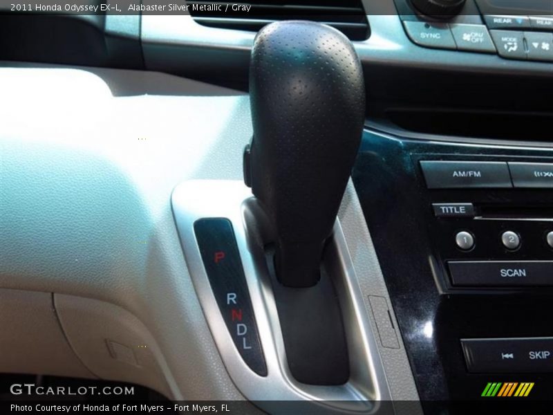 Alabaster Silver Metallic / Gray 2011 Honda Odyssey EX-L