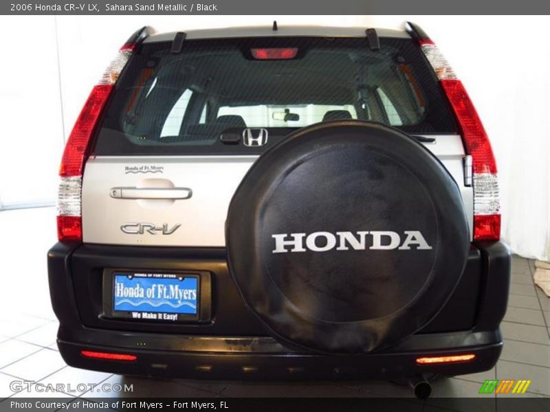 Sahara Sand Metallic / Black 2006 Honda CR-V LX