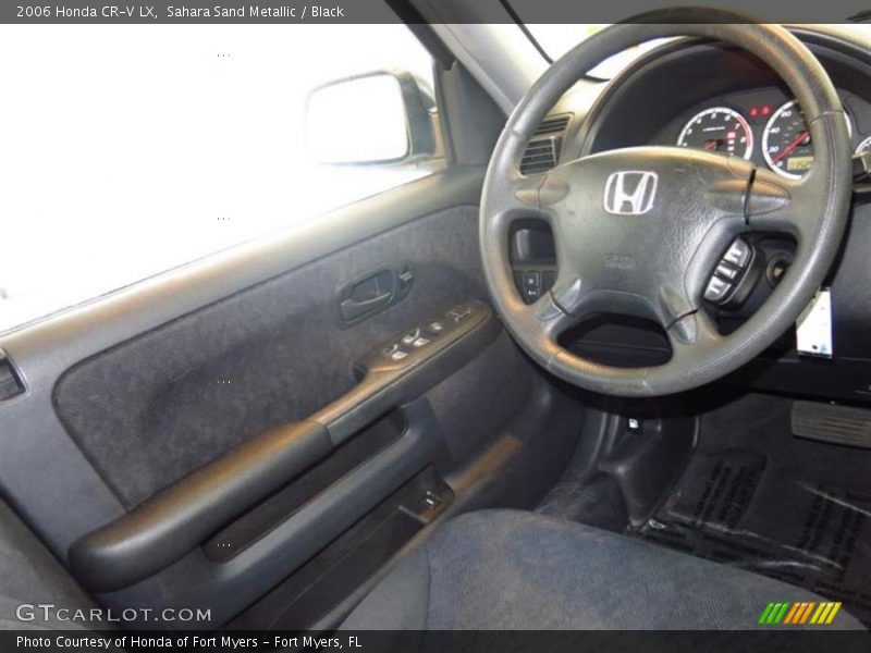 Sahara Sand Metallic / Black 2006 Honda CR-V LX