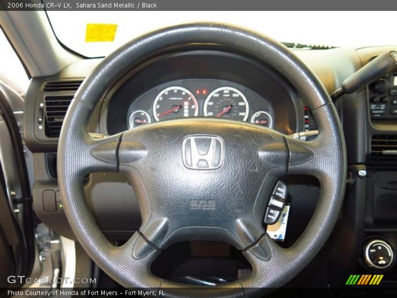 Sahara Sand Metallic / Black 2006 Honda CR-V LX