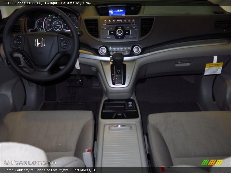 Twilight Blue Metallic / Gray 2013 Honda CR-V LX