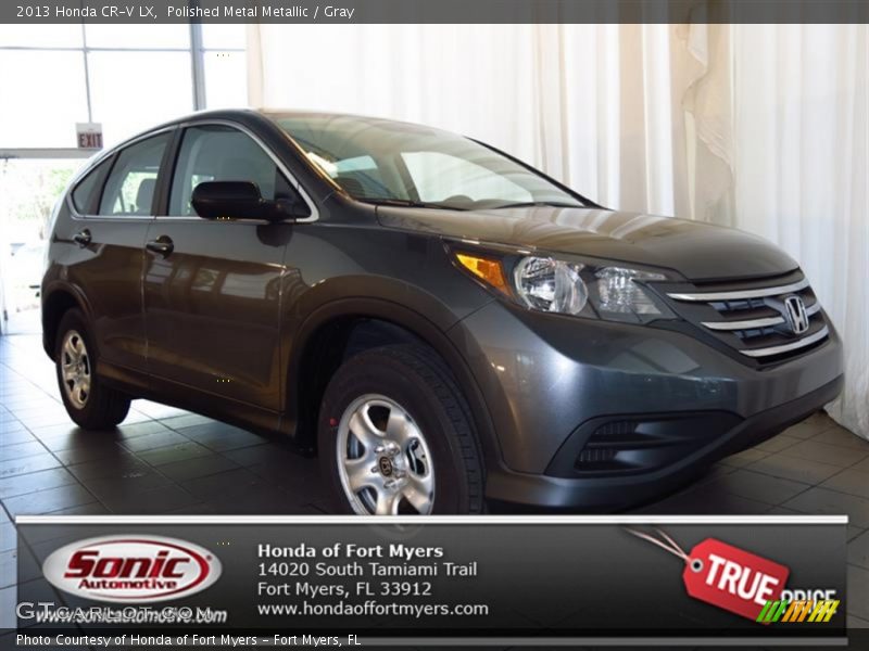 Polished Metal Metallic / Gray 2013 Honda CR-V LX
