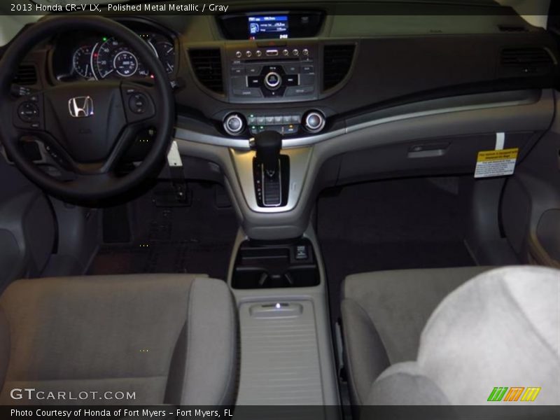 Polished Metal Metallic / Gray 2013 Honda CR-V LX