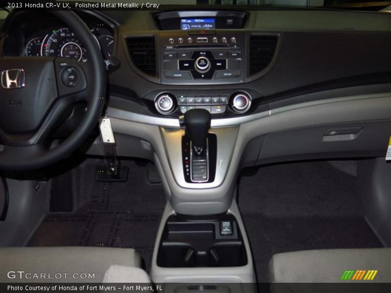 Polished Metal Metallic / Gray 2013 Honda CR-V LX