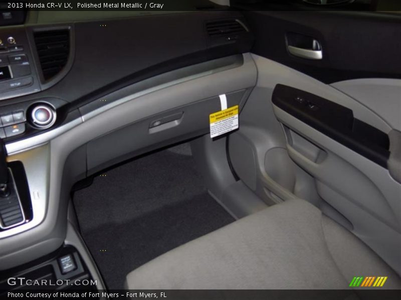 Polished Metal Metallic / Gray 2013 Honda CR-V LX