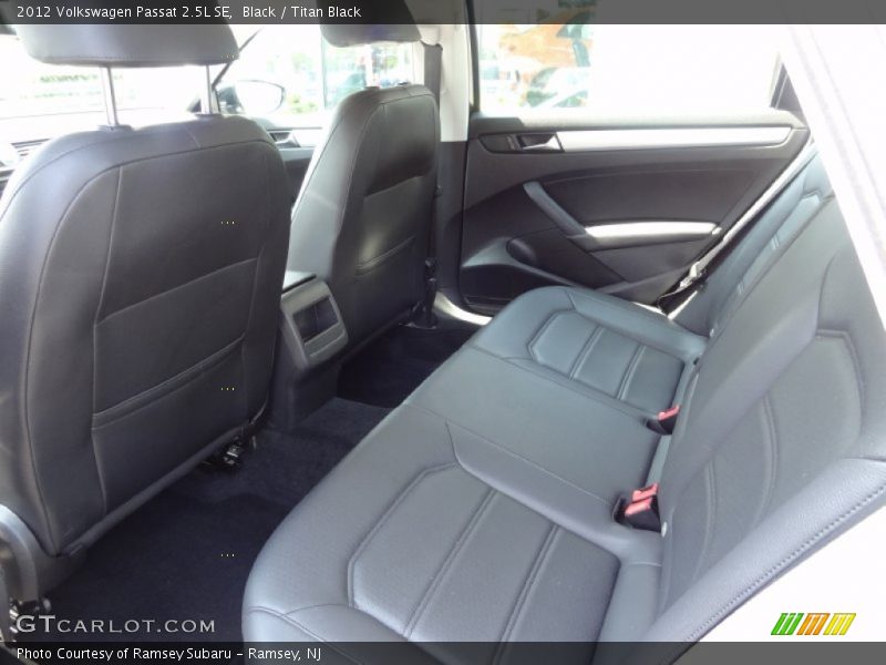 Black / Titan Black 2012 Volkswagen Passat 2.5L SE