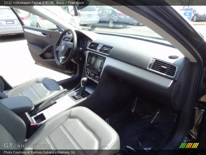 Black / Titan Black 2012 Volkswagen Passat 2.5L SE