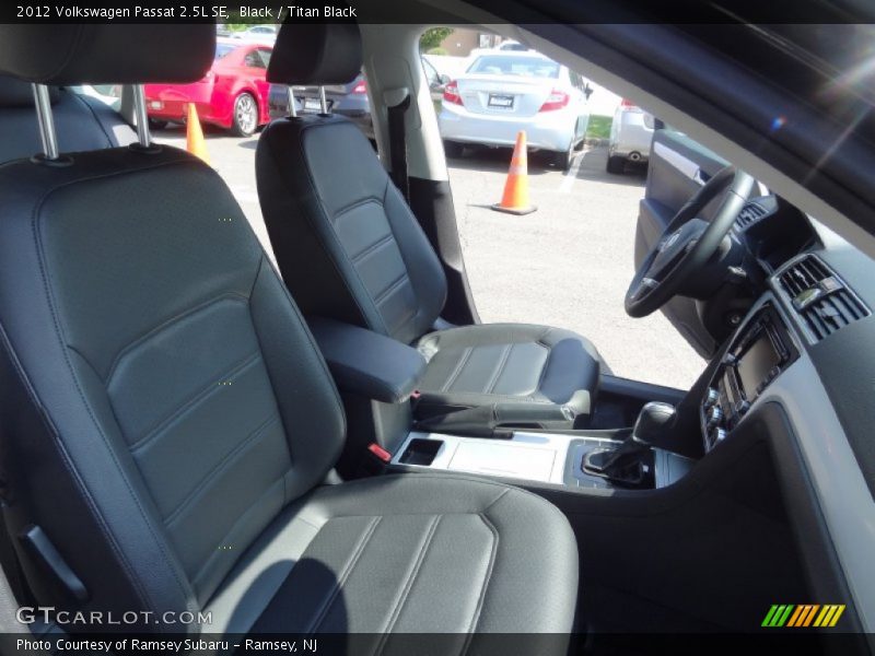 Black / Titan Black 2012 Volkswagen Passat 2.5L SE