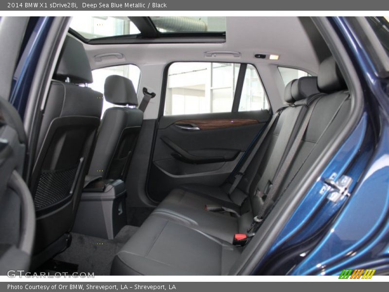Rear Seat of 2014 X1 sDrive28i