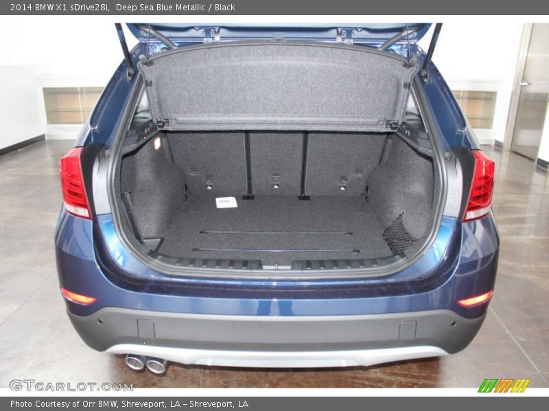 Deep Sea Blue Metallic / Black 2014 BMW X1 sDrive28i