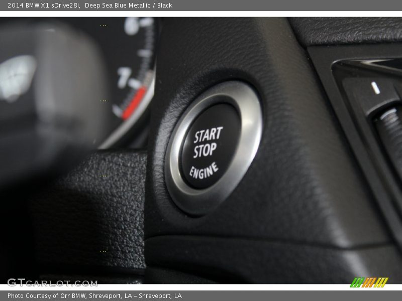 Deep Sea Blue Metallic / Black 2014 BMW X1 sDrive28i