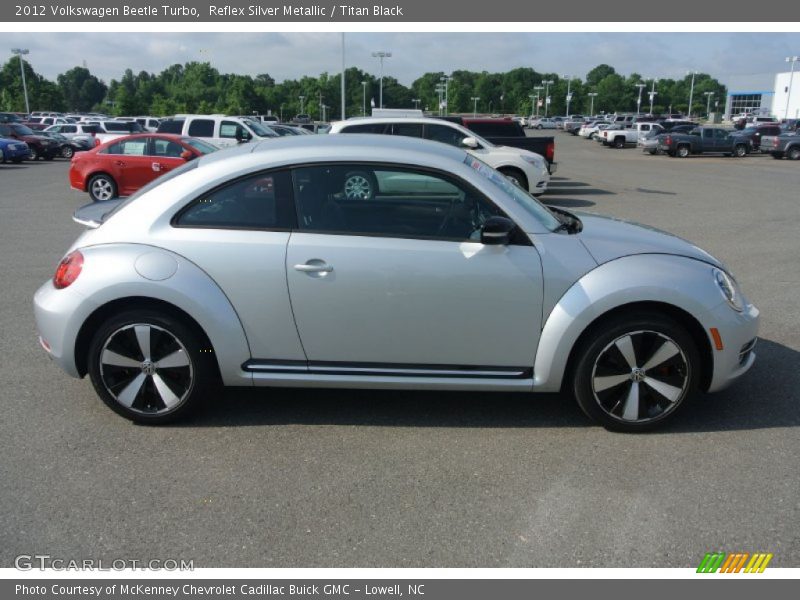 Reflex Silver Metallic / Titan Black 2012 Volkswagen Beetle Turbo