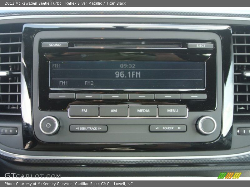 Reflex Silver Metallic / Titan Black 2012 Volkswagen Beetle Turbo