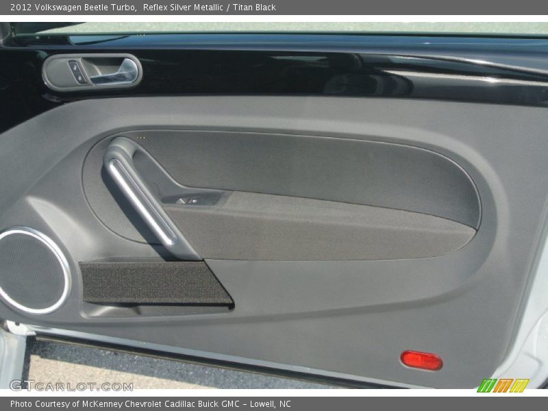 Reflex Silver Metallic / Titan Black 2012 Volkswagen Beetle Turbo