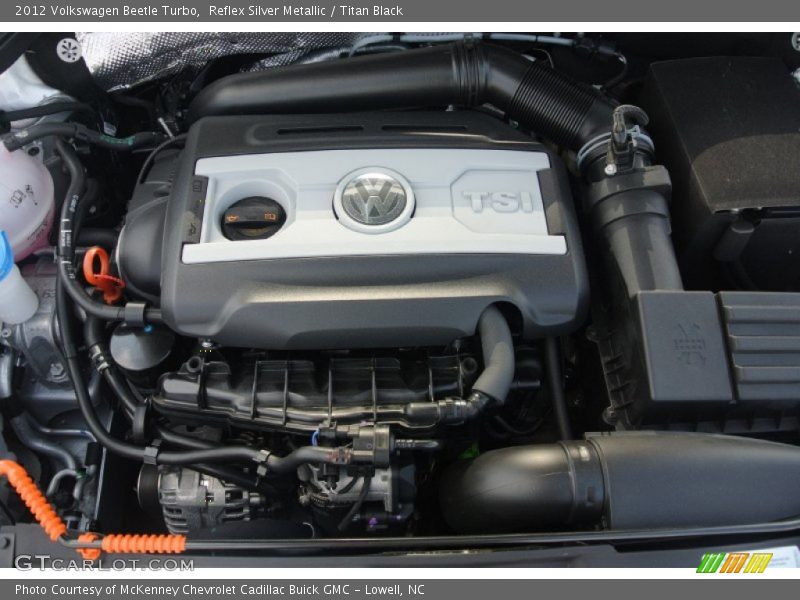 Reflex Silver Metallic / Titan Black 2012 Volkswagen Beetle Turbo