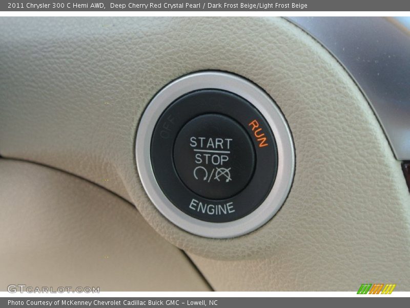 Controls of 2011 300 C Hemi AWD