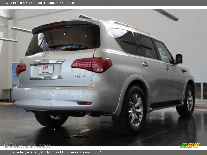 Liquid Platinum / Graphite 2013 Infiniti QX 56